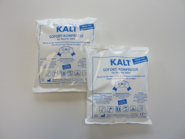 Kalt-Sofort-Kompressen 2er Set